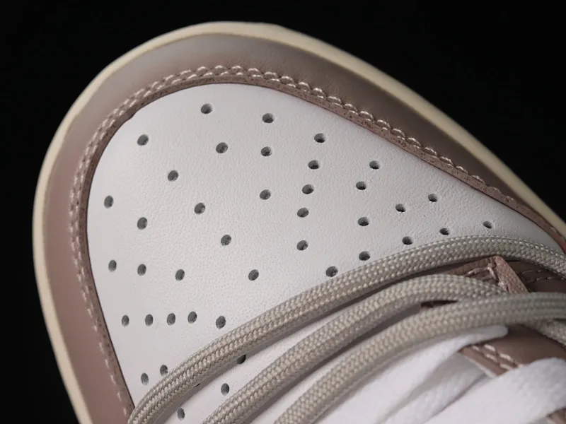 All Categories Nk SB Dunk Series Nk SB Dunk Low Low-top sneakers Nk Dunk Low Coco Latte Customized deconstructed strap casual sneakers DD1503-117
